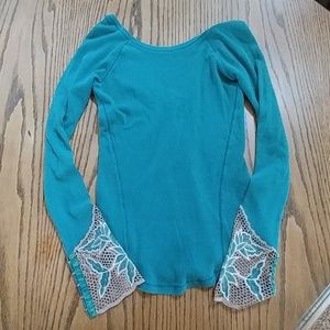 Free People Long Tee